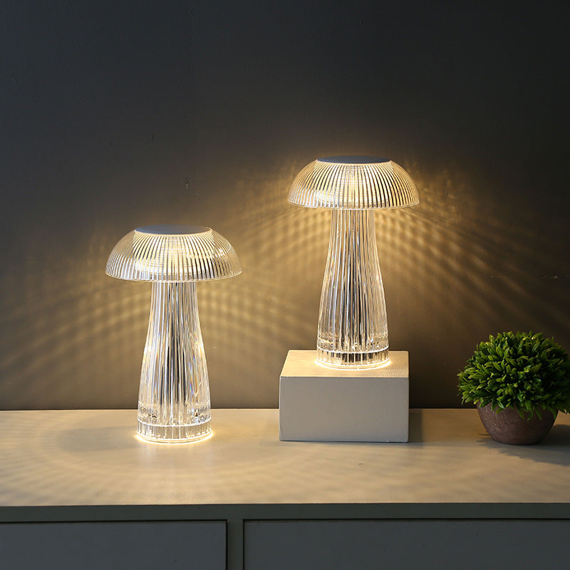 Creative Crystal Lamp Jellyfish Table Lamp Light Luxury Touch Decoration Home Decor Creative Crystal Lamp Jellyfish Table Lamp Light Luxury Touch Decoration Home Decor